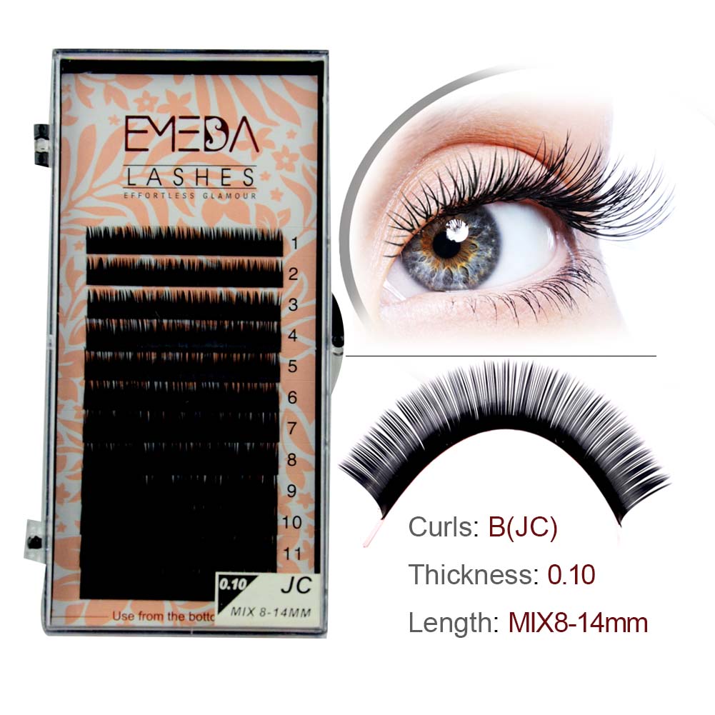 Wholesale silk eyelash extension fake eye lashes